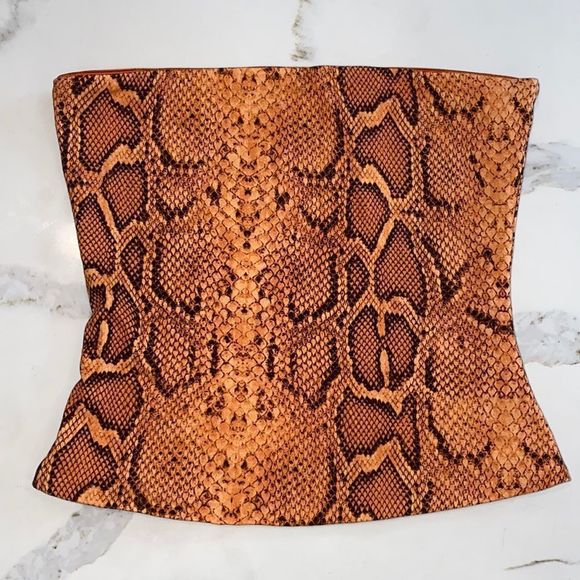 Tiger Mist Snake Print Top - Picture 2 of 4